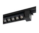 Projecteur Linéaire sur Rail Monophasé 30W 46cm Noir - Blanc Chaud 2300K - 3500K