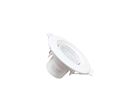Spot LED Encastrable Orientable Rond Blanc 8W - Blanc Neutre 4000K - 5500K