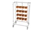 Étagère roulante pour boîtes à bec | Support mobile N° 20A-2