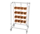 Étagère roulante pour boîtes à bec | Support mobile N° 20A-2