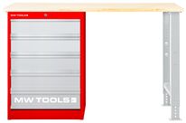Établi modulaire Multiplex avec armoire à tiroirs 5T 1500 mm MW Tools MOD15LP5