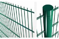 Fil galvanisé plastifié en panneaux électro-soudés : Panofort®