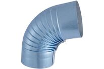 Coude Aluminié 90° Diamètre 125 pour H/C30F - AIRGAMMA