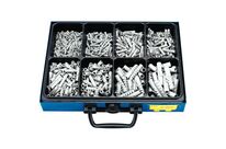 Coffret Metal Ss 610 Chevilles Plast Ique Nylon Gris