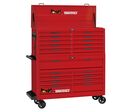 Grande servante d'atelier rouge 19 tiroirs Monster set - 1295 outils - Qualité professionnelle Teng Tools TKS53R1295T