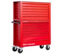 Servante d'atelier professionnelle XL - 13 tiroirs - 782 outils - Coffre supérieur XXL - Véhicules électriques MW Tools MWE999R36X