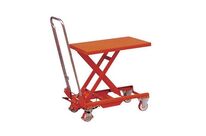 Stockman - Table élévatrice mobile à simple ciseau - Capacité 150kg - Hauteur réglable - Roues pivotantes