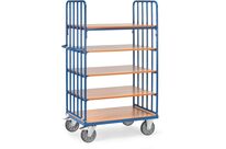 Chariot haut avec tubes - 5 étagères | Modèle 8351