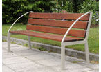 Banc bois et acier, gamme SILAOS