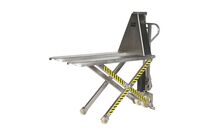 Transpalette haute levée manuel en inox 316