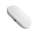 Pack de  5 - Applique LED Murale 20W Blanche Ovale IP65 - Blanc Froid 6000K - 8000K