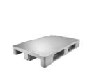 Palette plastique 1200x800 lourde vierge pleine pour charges moyennes