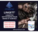 LINGETT’ :  LINGETTES NETTOYANTES MAINS ET SURFACES