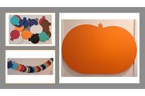 Eléments décoratifs en carton pour boutiques, vitrines ou tables | ALPHA 