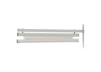 Support kakémono Haut et Bas Long 40 cm avec fixation à poteaux