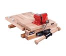 Établi en bois compact 360 x 410 mm Holzkraft TWB1