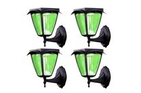 Pack de  4 - Lanterne Solaire Connectée Murale RGBW IP54