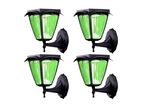 Pack de  4 - Lanterne Solaire Connectée Murale RGBW IP54