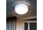 Plafonnier LED Extérieur Rond 15W Blanc IP65 Ø140 mm - Blanc Froid 6000K - 8000K