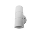 Applique Murale LED IP44 Double Faisceau GU10 - Blanc