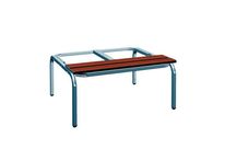 Socle Banc Sf L900 Gris Clair 2 La Mes Teck