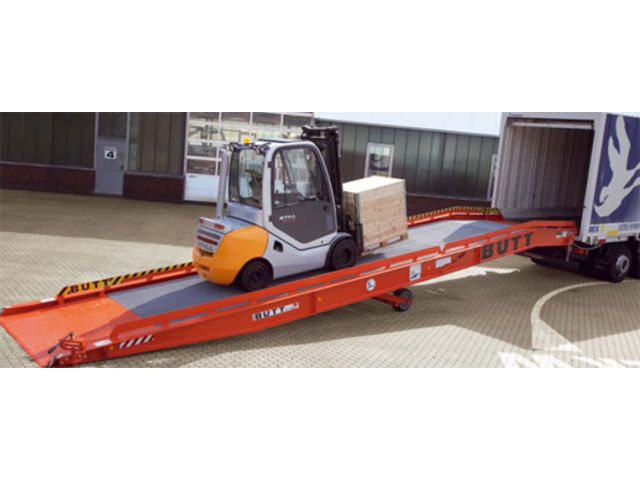 Rampe de chargement mobile spéciale de BUTT