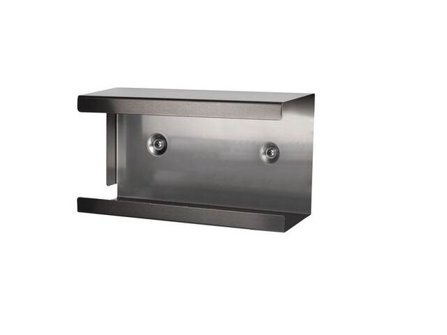 Support Mural Inox Pour Boite Gants Ou Mouchoirs