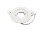 Support Spot Encastrable GX53 LED Rond BLANC