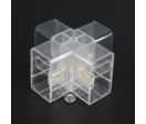 Connecteur en X pour Luminaire Hexagonal