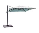 Parasol Déporté Sevilla 25x25m Gris Anthracite+toile Gris