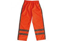 Sur-pantalon de travail extérieur haute visibilité, orange