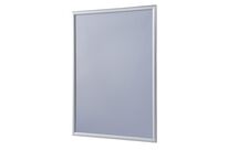Showdown Displays - Cadre à clips argenté A3 - Bords biseautés - 297x420mm