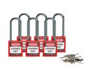 Cadenas de condamnation compacts de 50,80 mm de hauteur | LOTO-9 