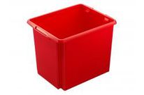 Caisse de rangement utlilitaire 36x45x36cm grise