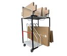 Servante haute pour stockage de cartons pliés 150 kg 
