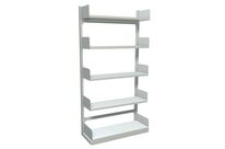 Kerkmann - Rayonnage de bureau Combi-Theek - 2000mm H x 1000mm L - 100kg/tablette - Gris Clair