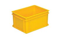 UTZ - Bac RAKO Jaune 20L Norme Europe - Polypropylène Gerbable - 400x300x220mm
