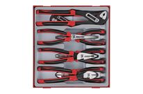 Jeu de pinces poignée en Tpr TT2 tray 8 pièces Teng Tools TTD441-T