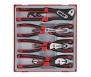 Jeu de pinces poignée en Tpr TT2 tray 8 pièces Teng Tools TTD441-T