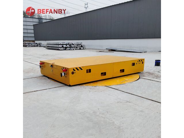 Chariots de transfert de batteries ferroviaires avec plateau tournant | BEFANBY