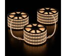 Ruban LED Tunnel 150M 2835 220V AC 9W/m IP65 120 LED/m (3 rubans 50M raccordable +