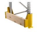 Protection bois échelle double de rack palettes L.2400 x H.400 mm