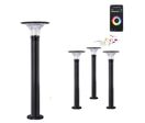 Bornes Solaires Connectées UFO RGBW IP65 60cm (Lot de 4)