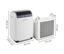 Climatiseur split mobile électrique monophasé PAC 4600 - TROTEC