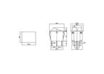 Interrupteur Double 15A 250V Vert