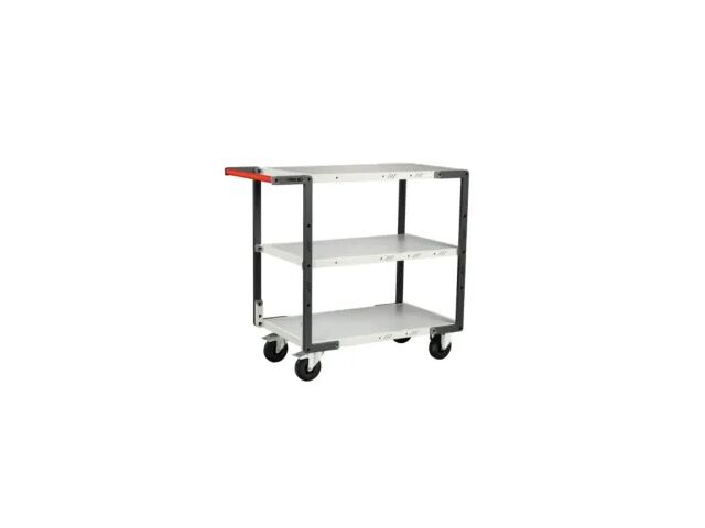 Servante d'atelier avec plateaux en mélaminé - 200 kg