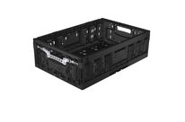 Bac pliable noir - 600x400x181 mm | BA11054