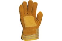 Gant Docker Croute De Bovin Renfort Fleur Par Lot De 12