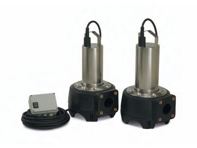 Pompes submersibles pour eaux usées : SVO / SCA