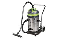 Aspirateur industriel à sec avec filtre semi-automatique - poussières et solides - cuve inox 62 L - 3 moteurs - 2,5 kW - 230 V Cleancraft DRYCAT 362 IRSCT -3